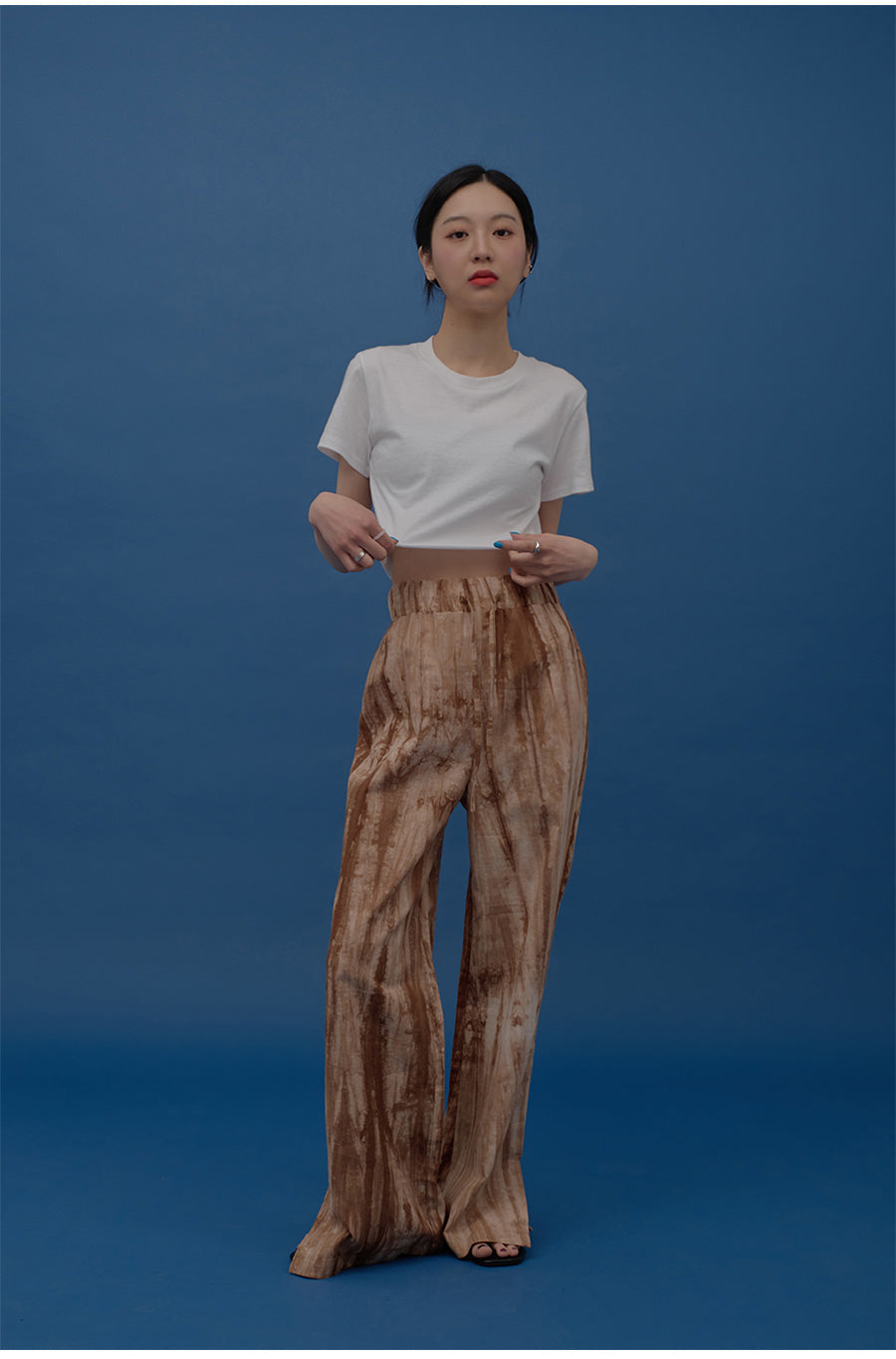 Short Sleeve Crop T Shirt F22