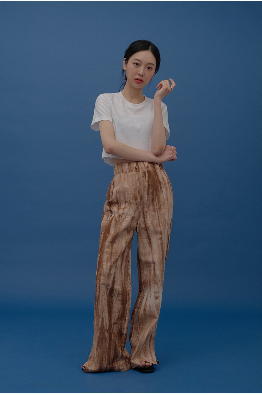 Short Sleeve Crop T Shirt F22