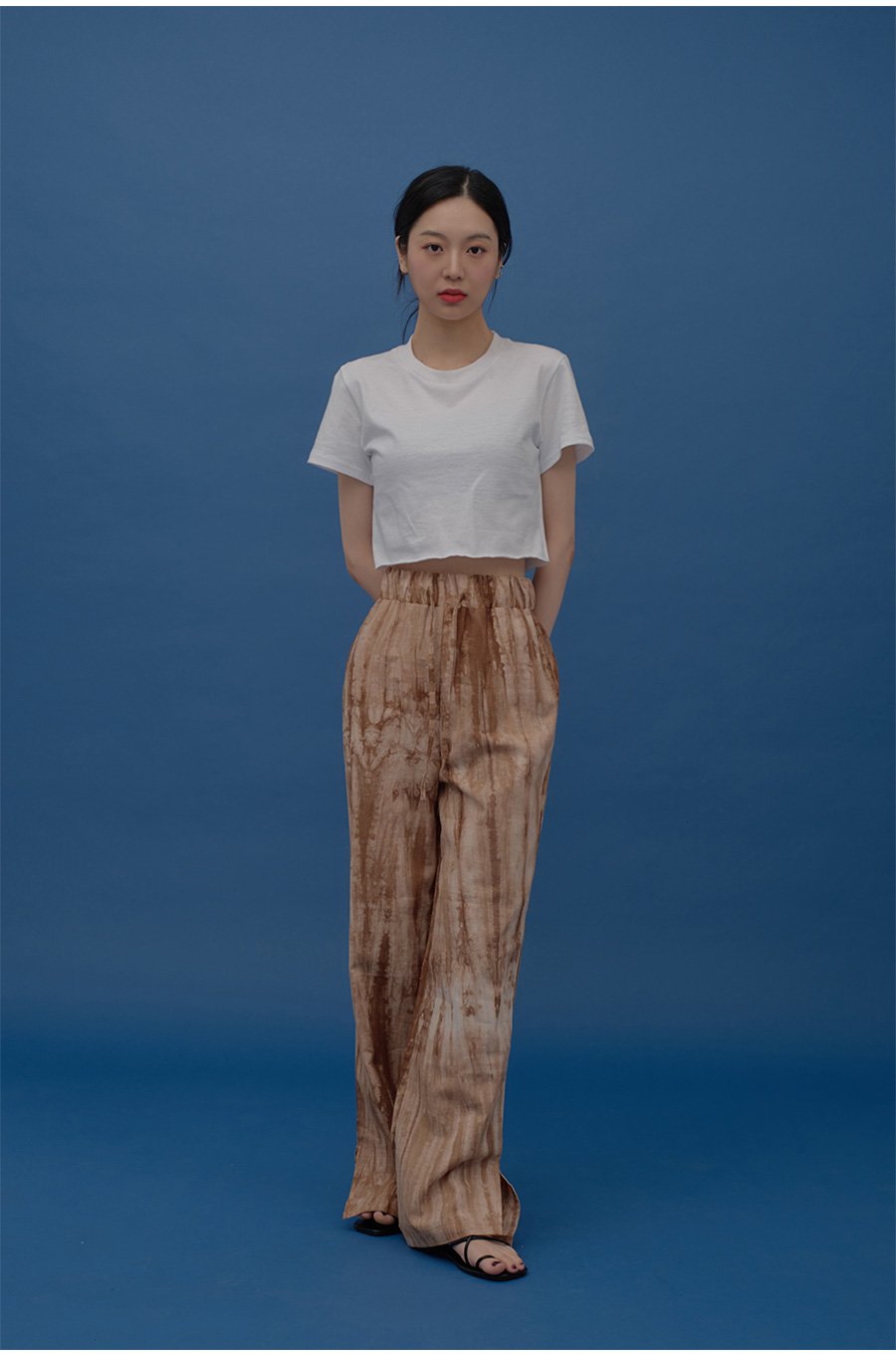 Short Sleeve Crop T Shirt F22