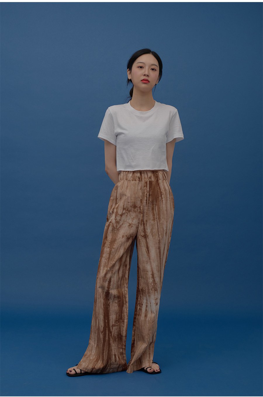 Short Sleeve Crop T Shirt F22