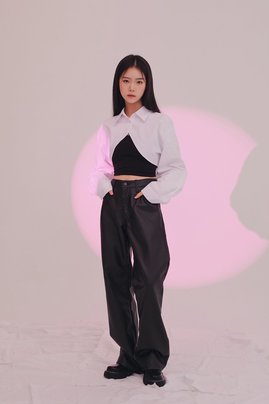 Cropped Shirt Shrug J24