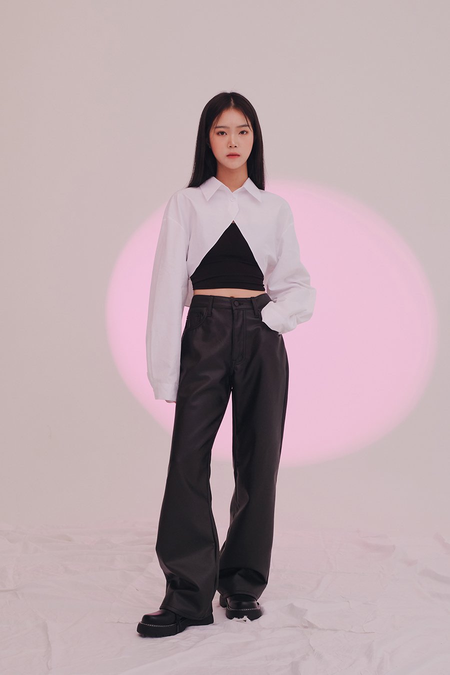 Cropped Shirt Shrug J24