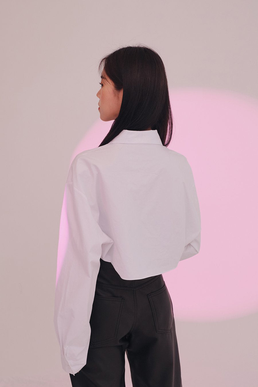 Cropped Shirt Shrug J24