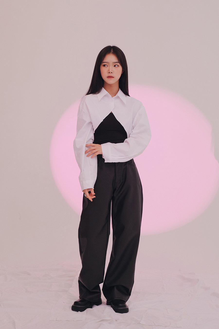 Cropped Shirt Shrug J24