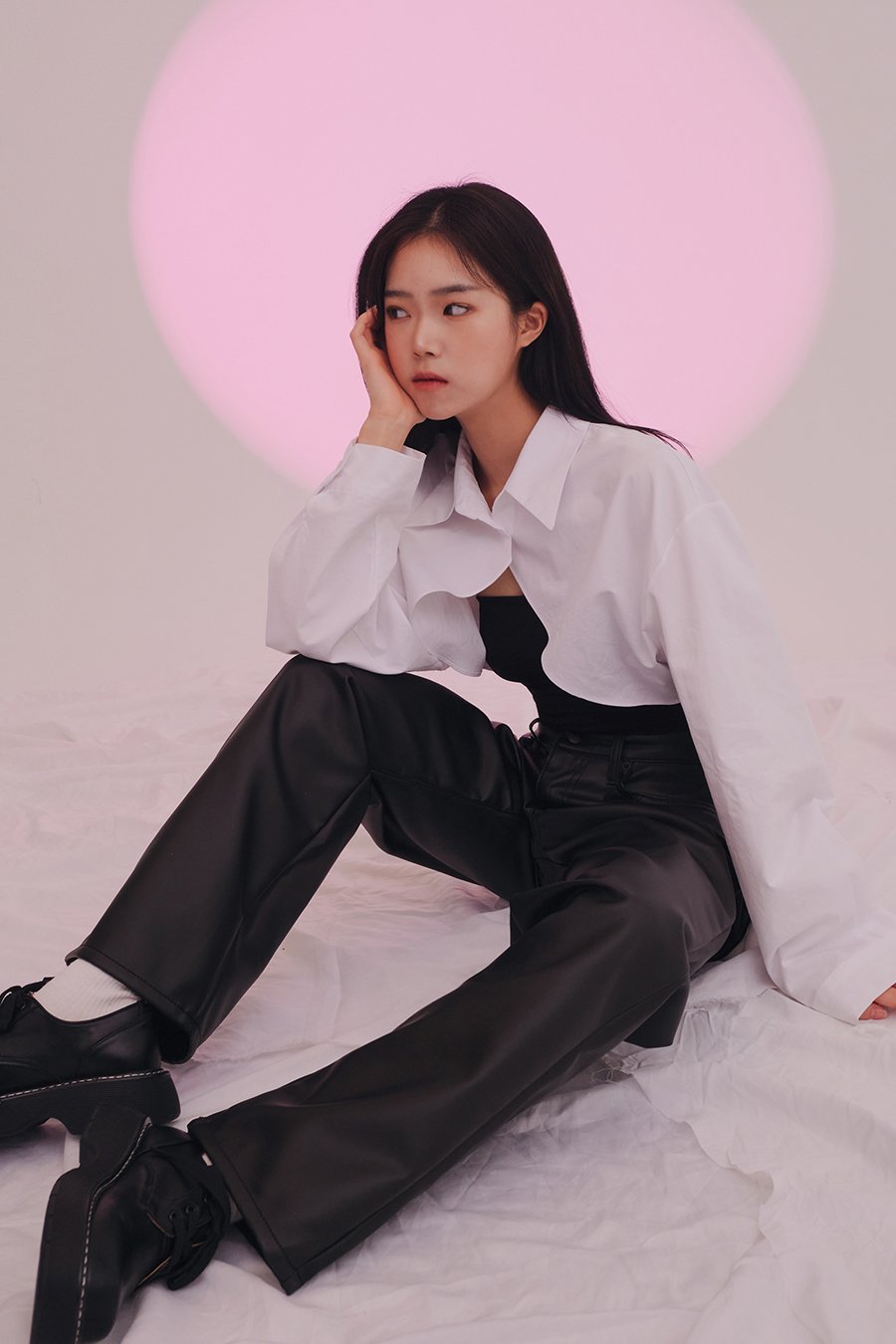 Cropped Shirt Shrug J24