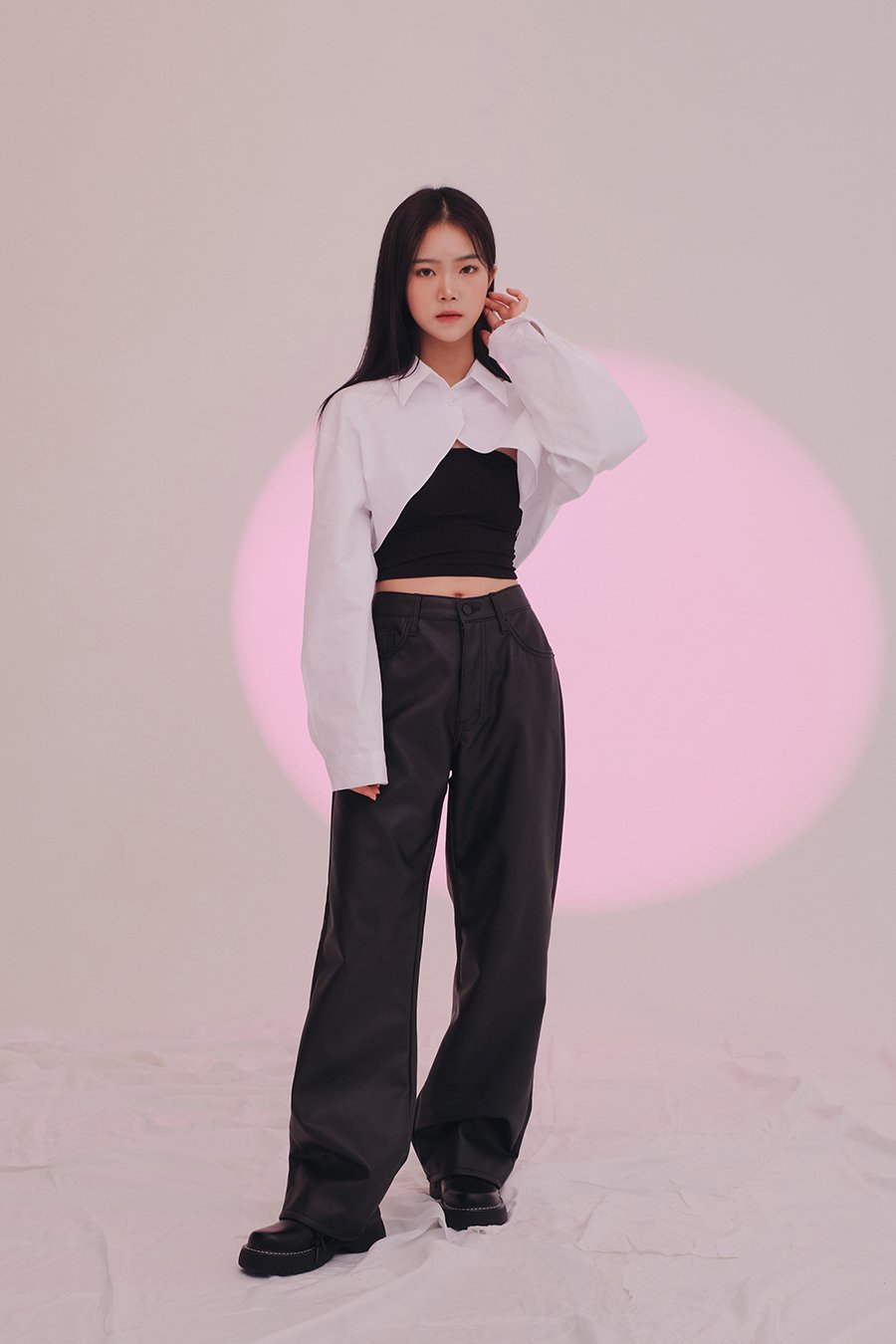 Cropped Shirt Shrug J24