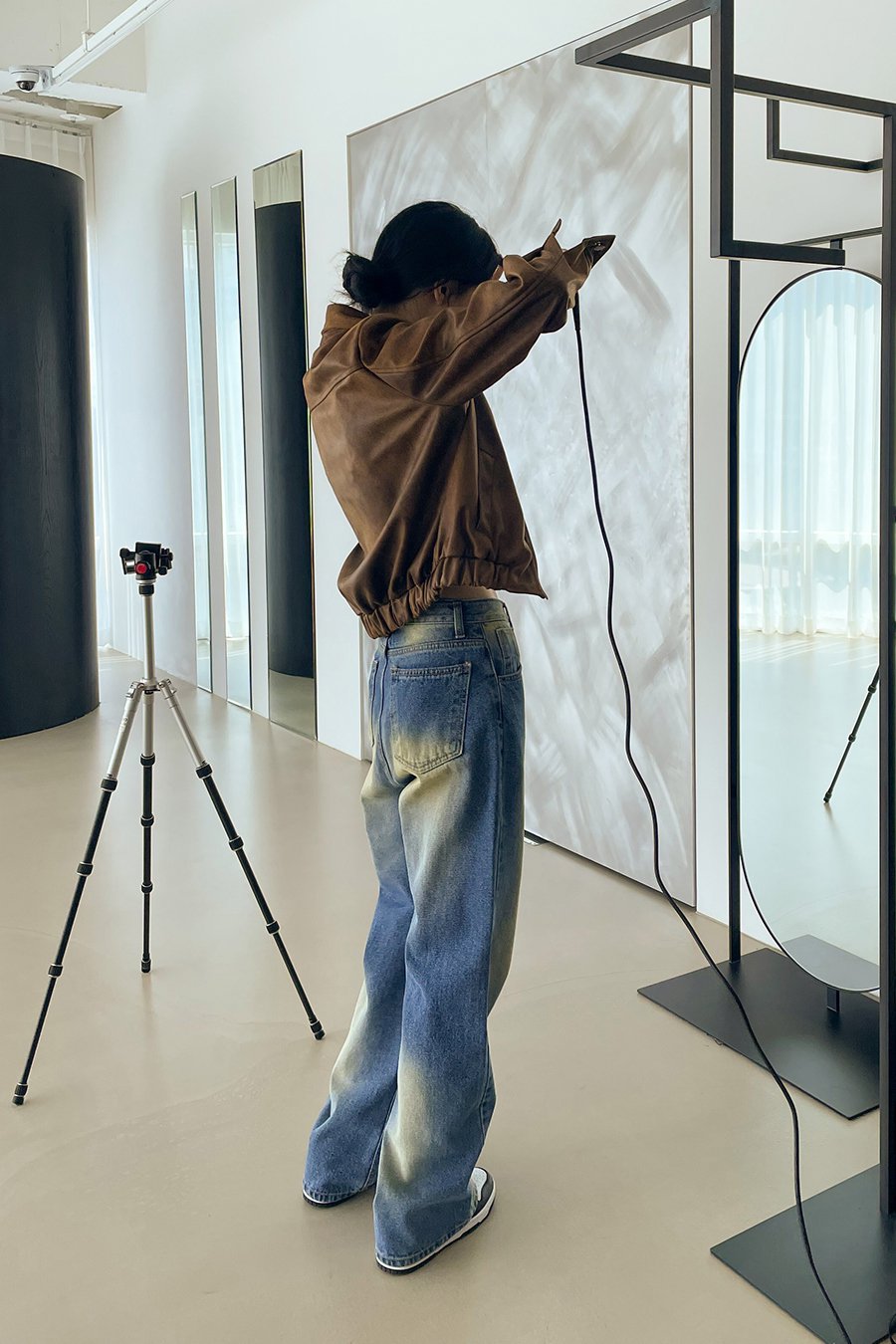 Faux Leather Jacket J23