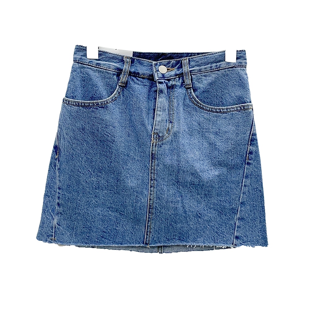 Denim Mini Skort U2202