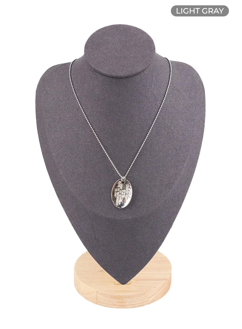 Pendant Lettering Double Necklace CU405