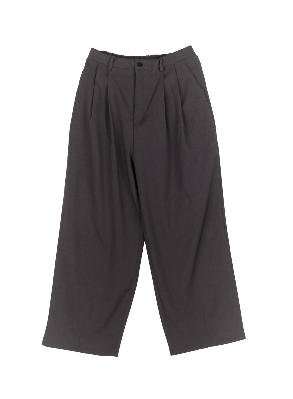 Men's Pintuck Wide-Leg Slacks IA510