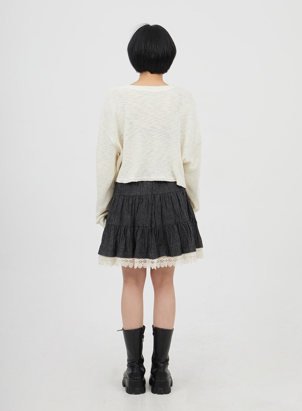 Lace Mini Skirt BM314