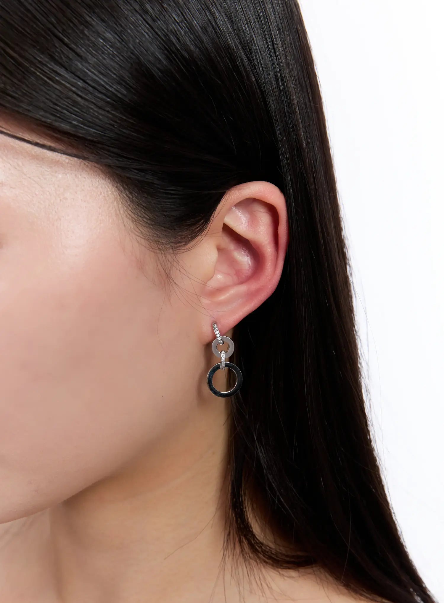 Snow Ring Earrings IU527