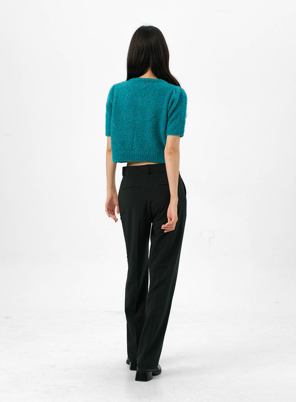 Puff Short-Sleeve Cardigan OG323