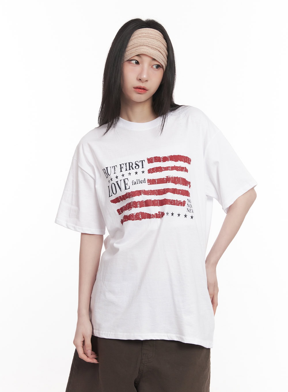 Graphic Oversized Tee CM517