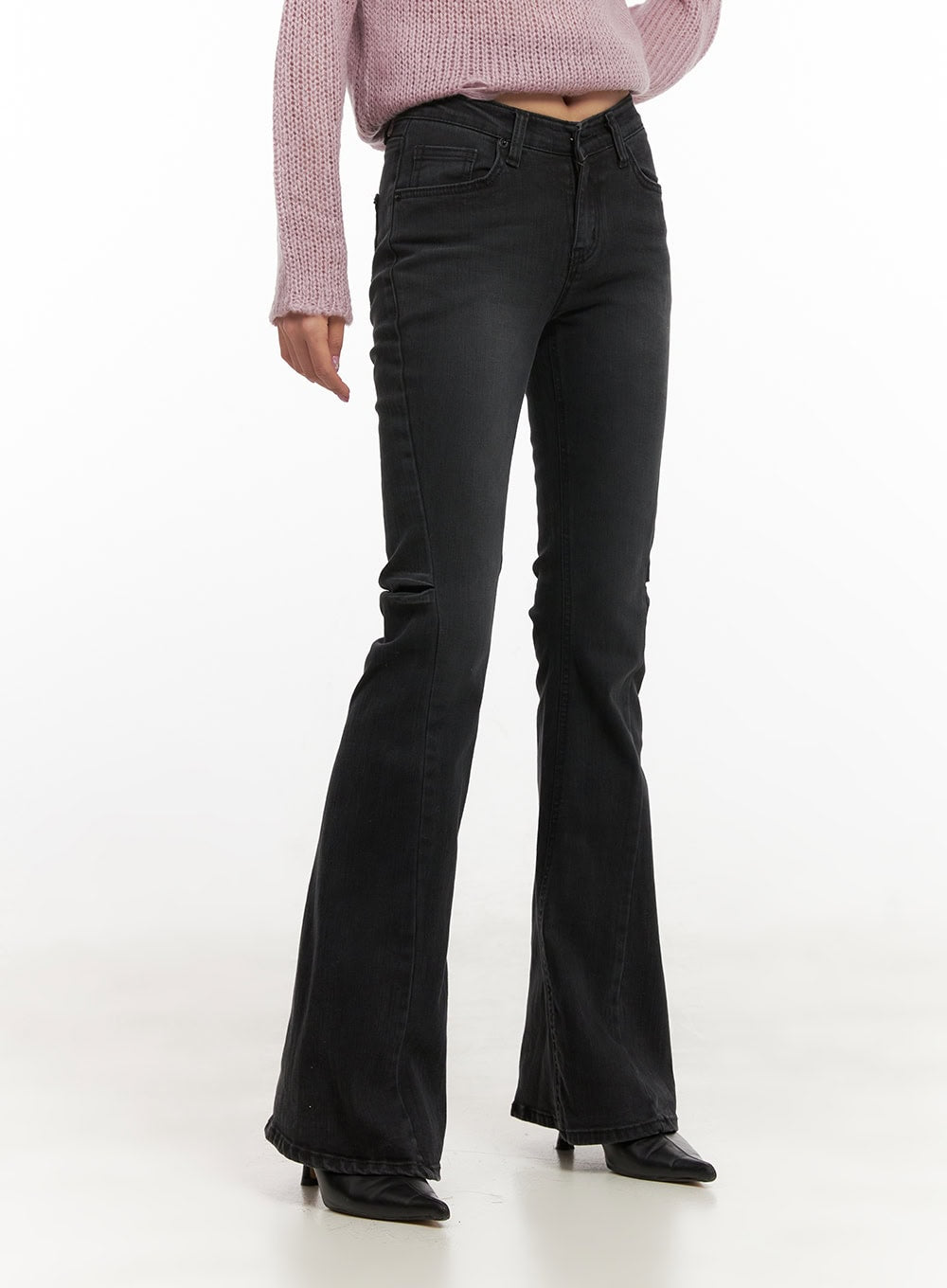 Belle Slim Fit Flared Jeans CD410