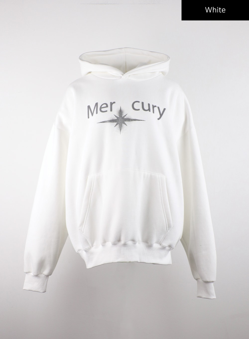 Graphic Lettering Hooded Sweatshirt CD312