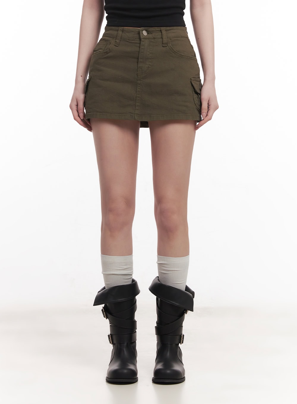 Cargo Pocket Mini Skirt CM517