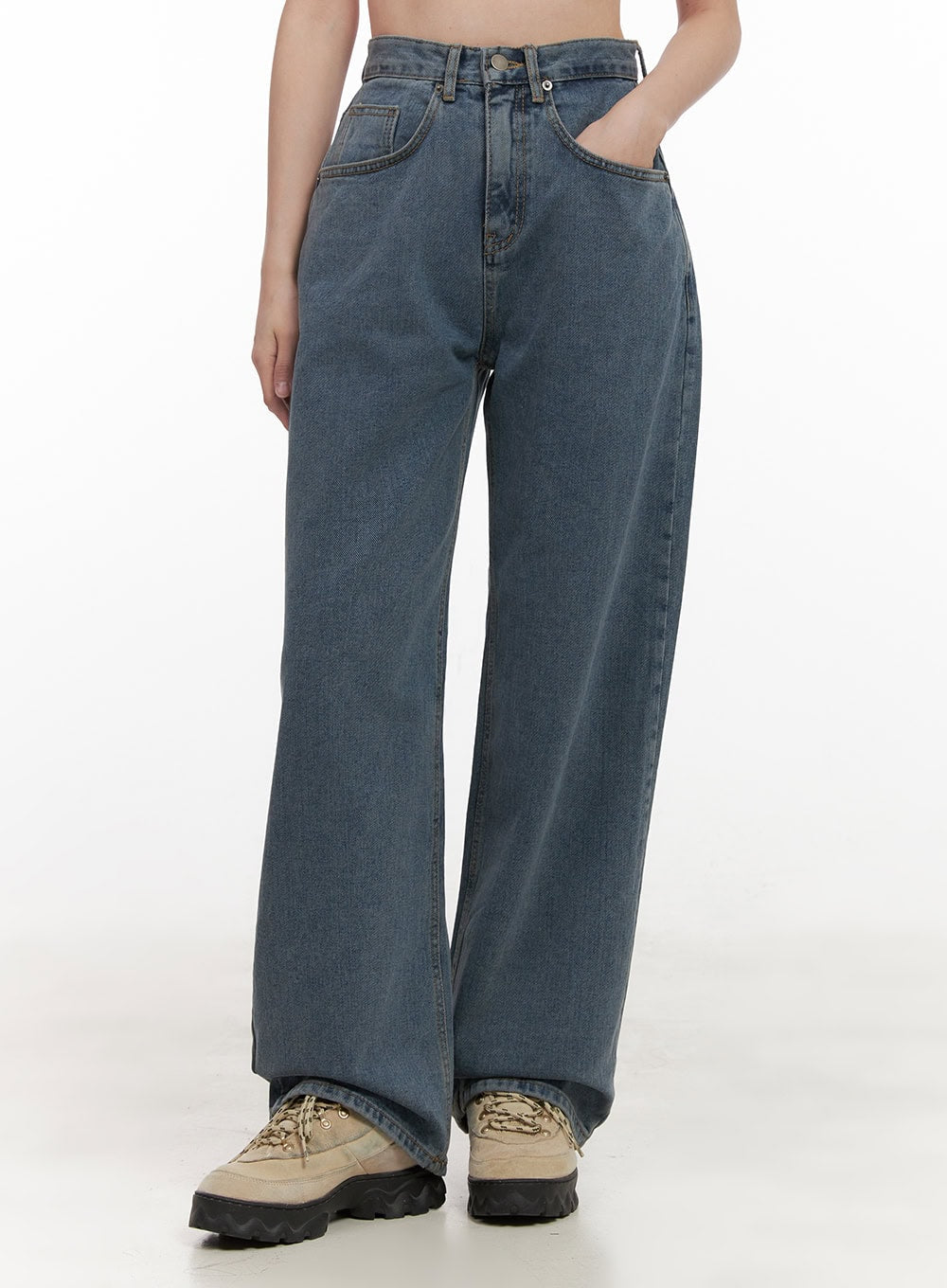 Annabelle Classic Wide-Leg Jeans OD412