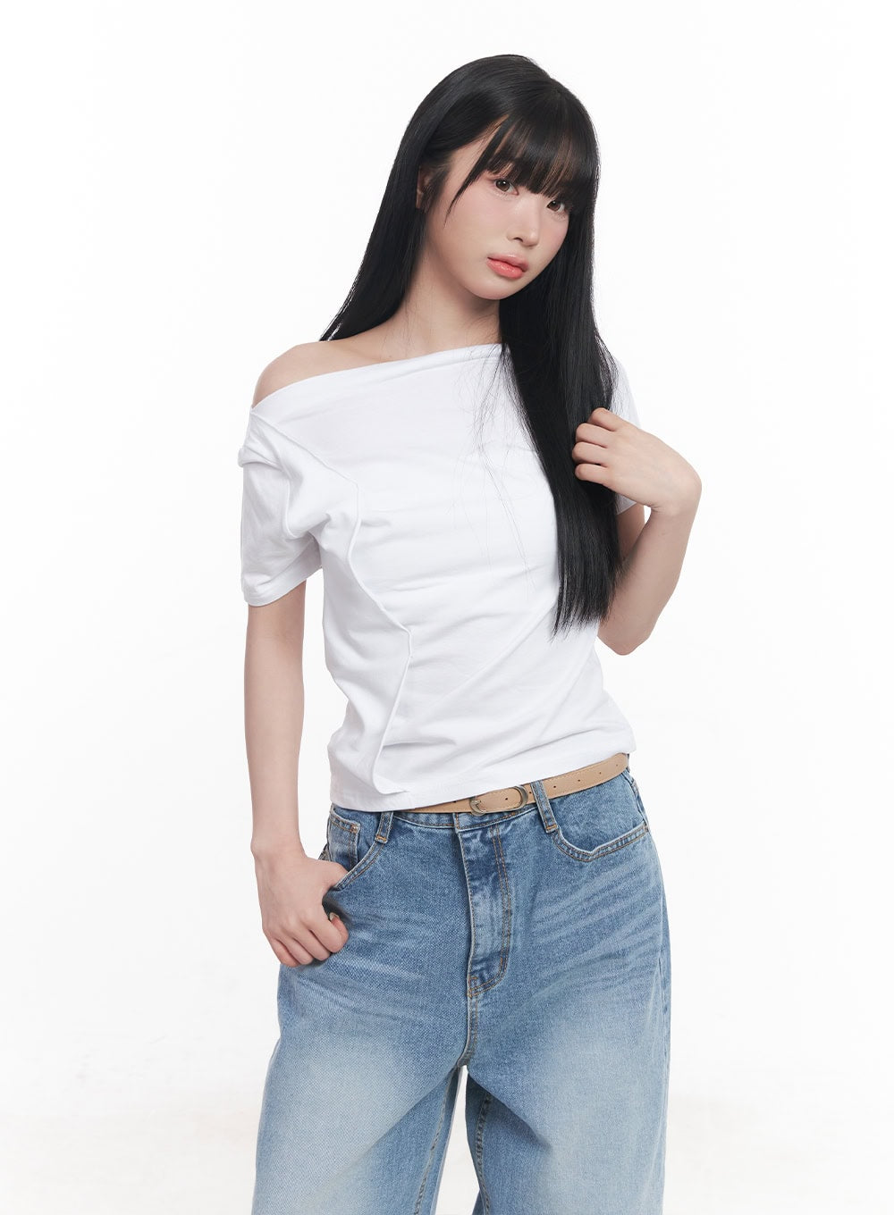 Essential Off-Shoulder Top CY527