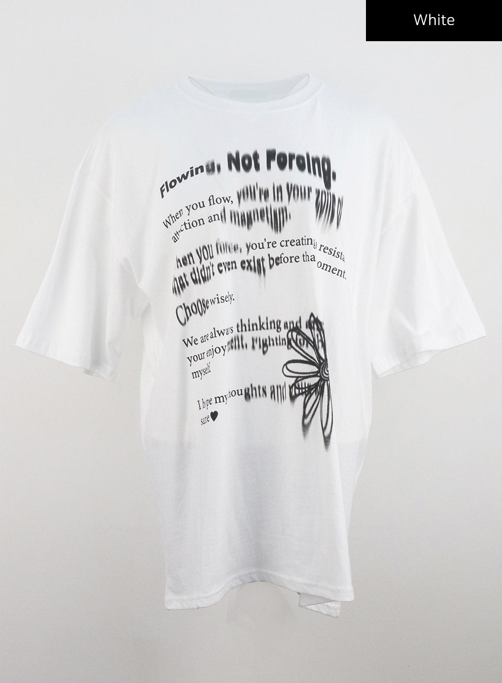 Graphic Oversized Tee CL307