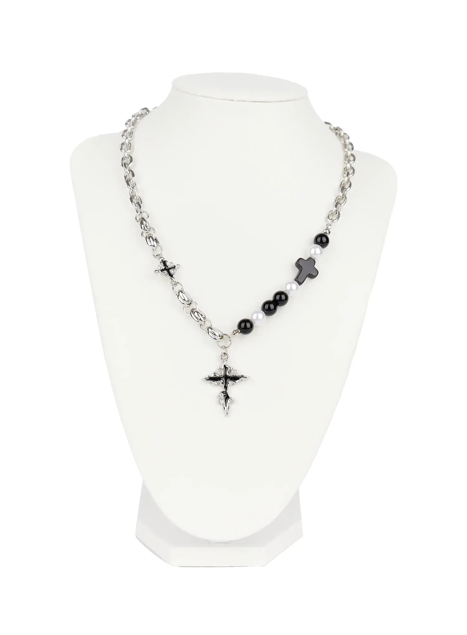 Cross Bead Necklace CO503