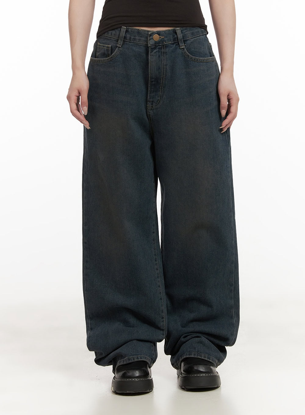 Luna Denim Wide-Leg Jeans CD406