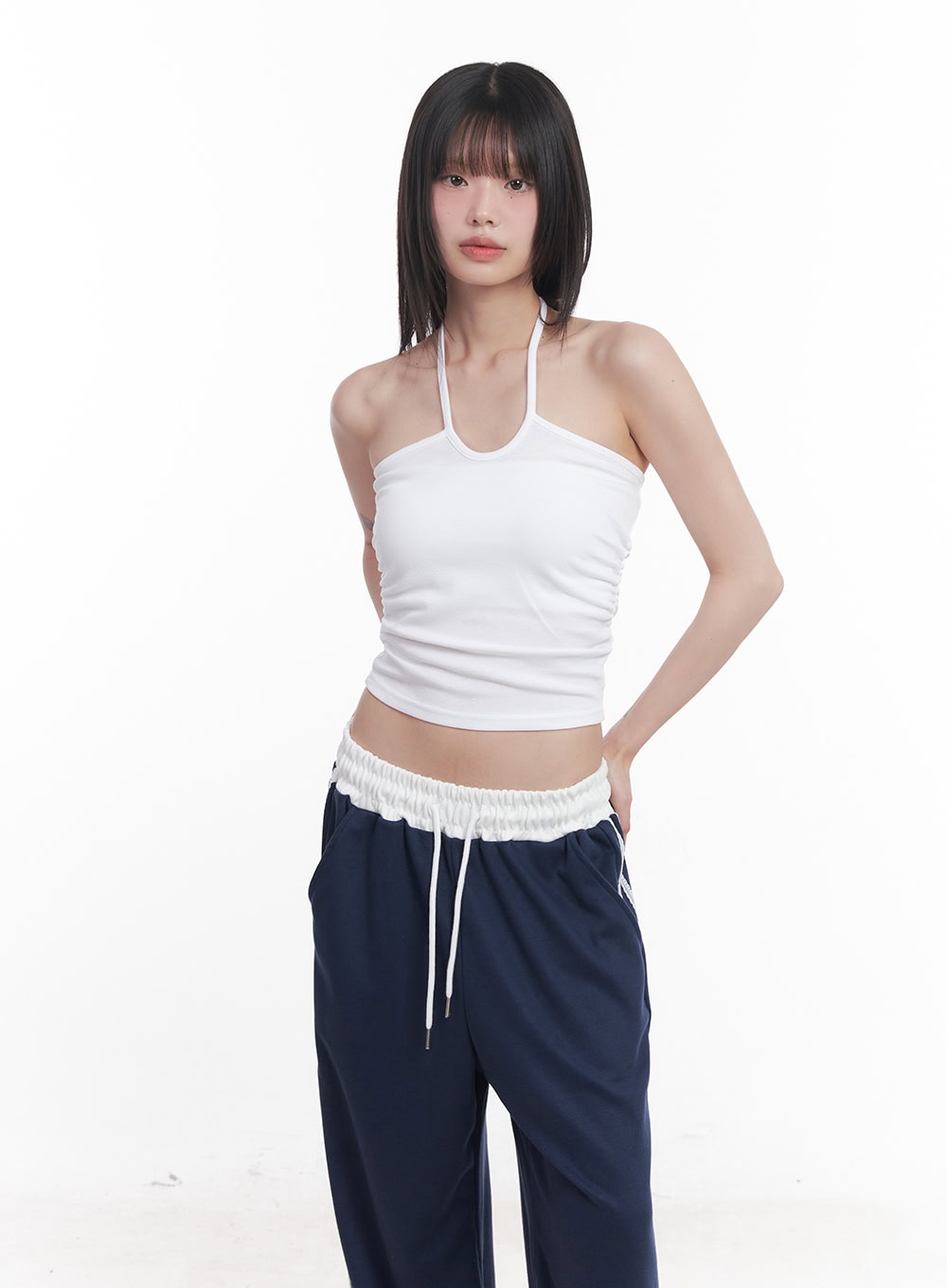 Slim-Fit Halter Cami CU506