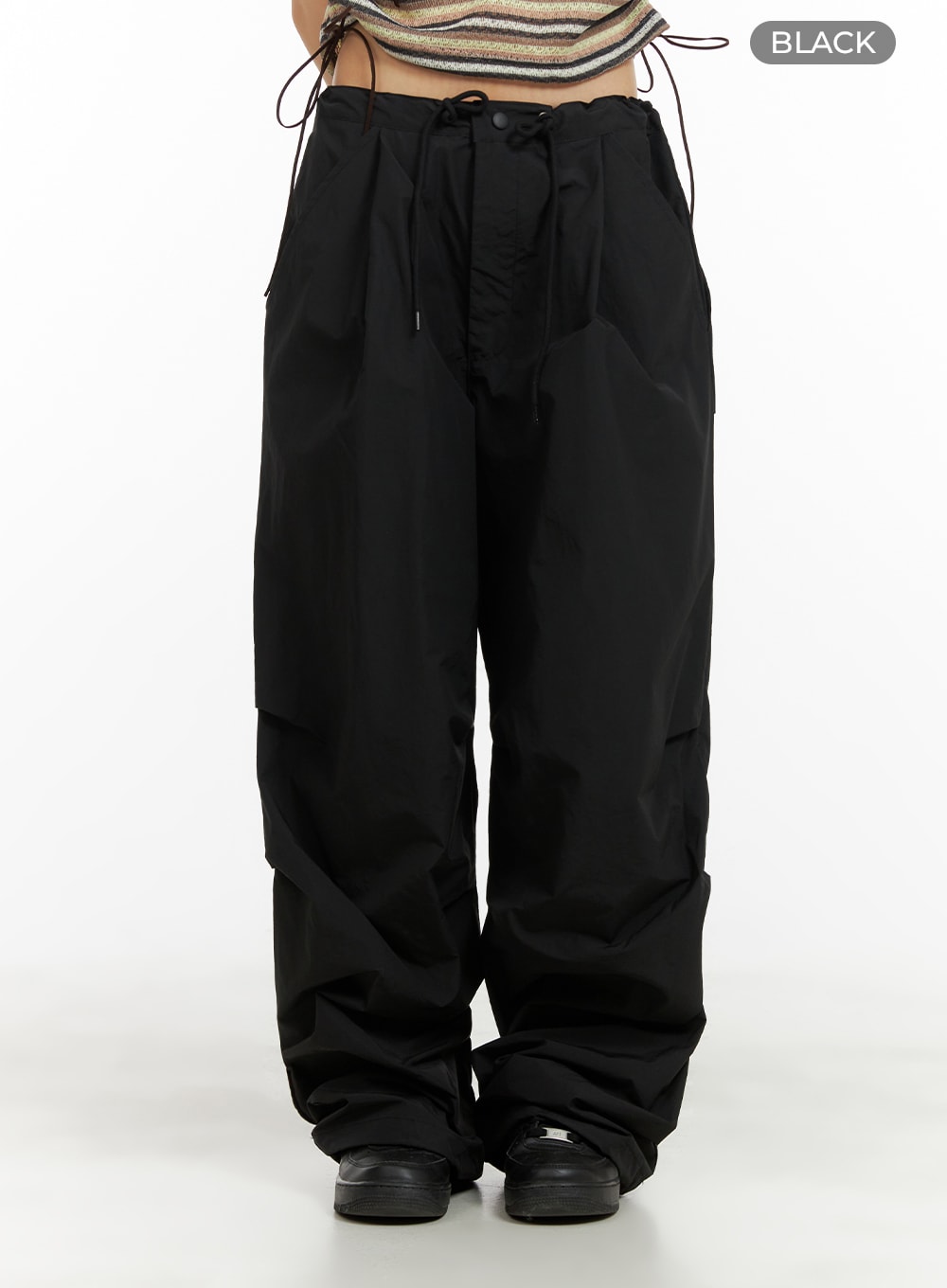 Drawstring Parachute Pants (Unisex) CA418