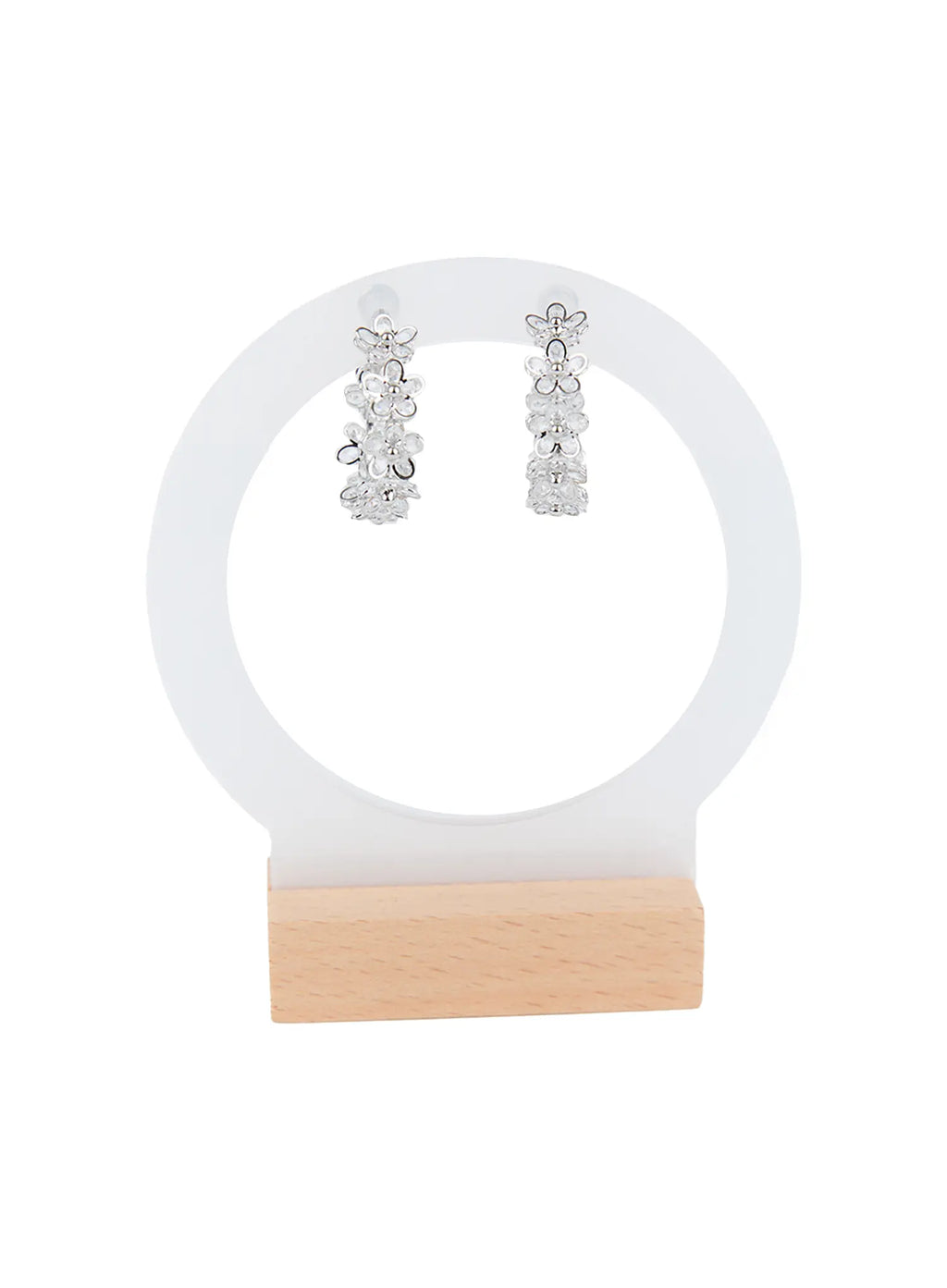 Petal Hoop Earrings CS523