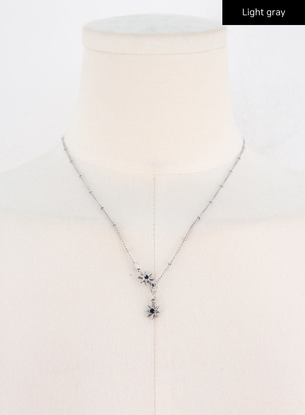Double Star Pendant Necklace CO311