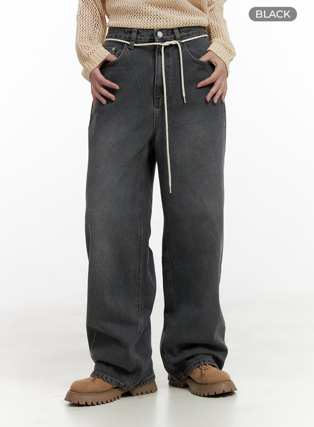 Kay String Baggy Jeans CL431