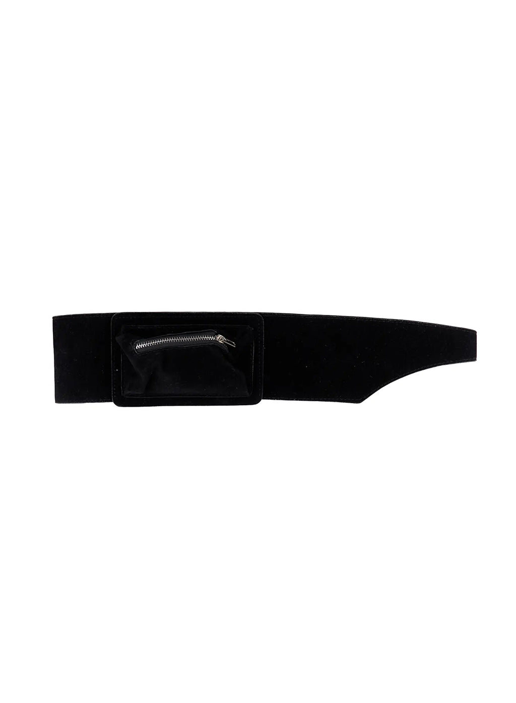 John Suede Pocketed Waist Belt CS529