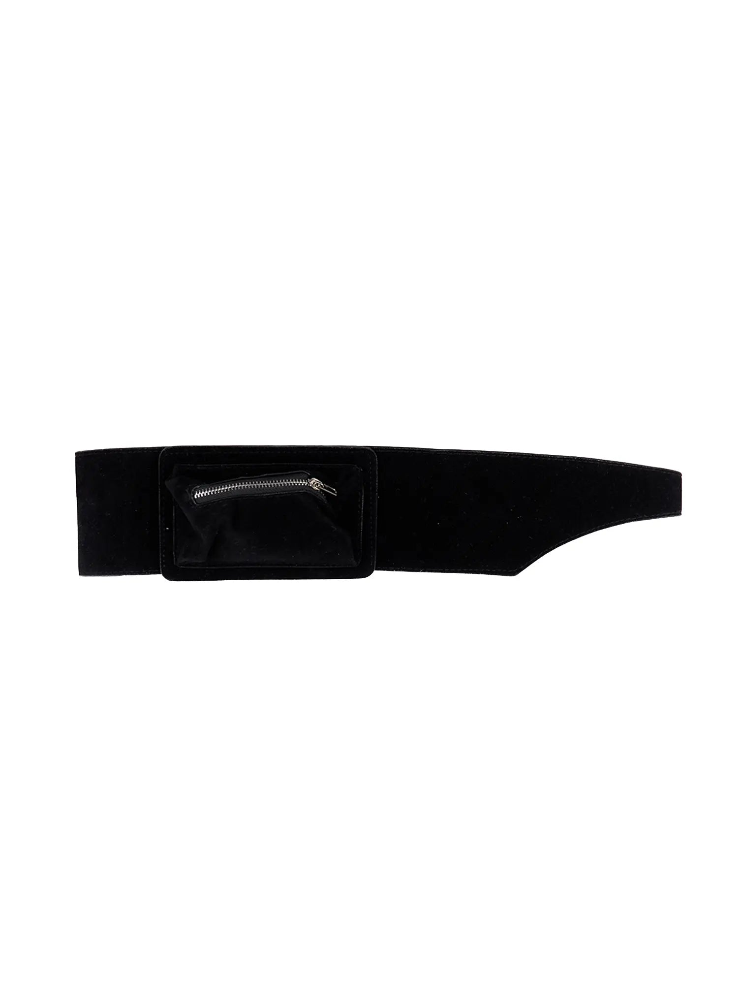John Suede Pocketed Waist Belt CS529