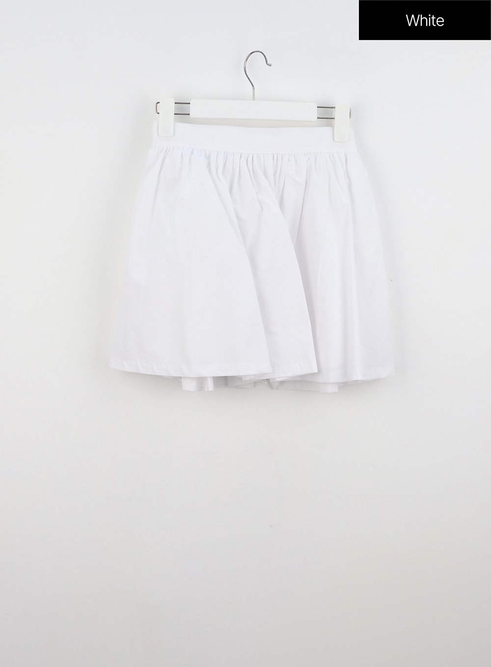 A-Line Cotton Mini Skirt OU328