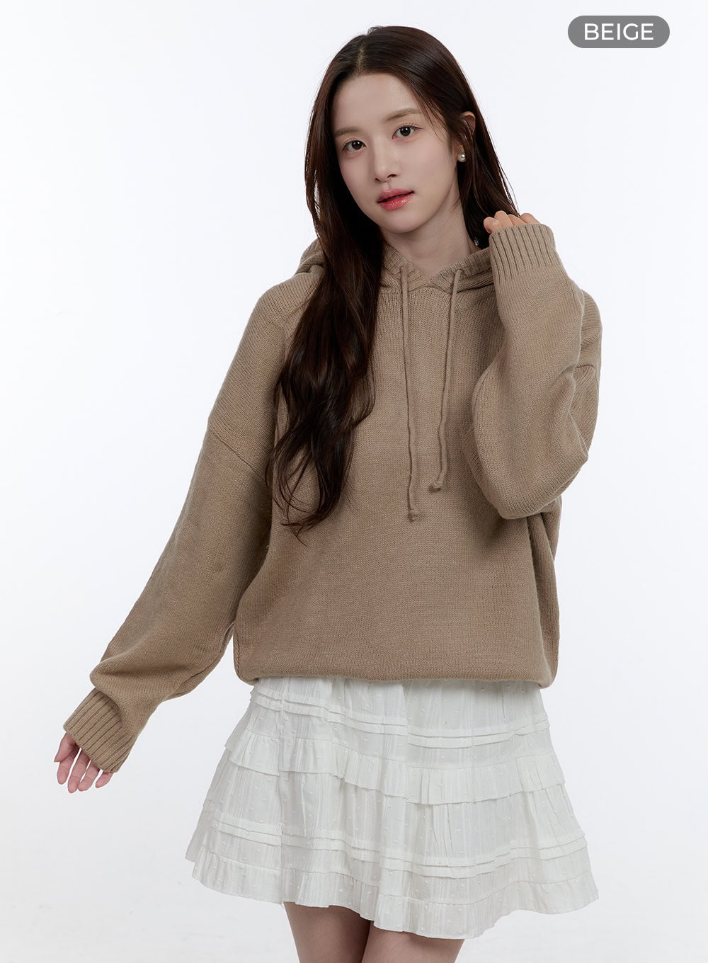 CozyChic Oversize Hooded Knit Sweater OO407