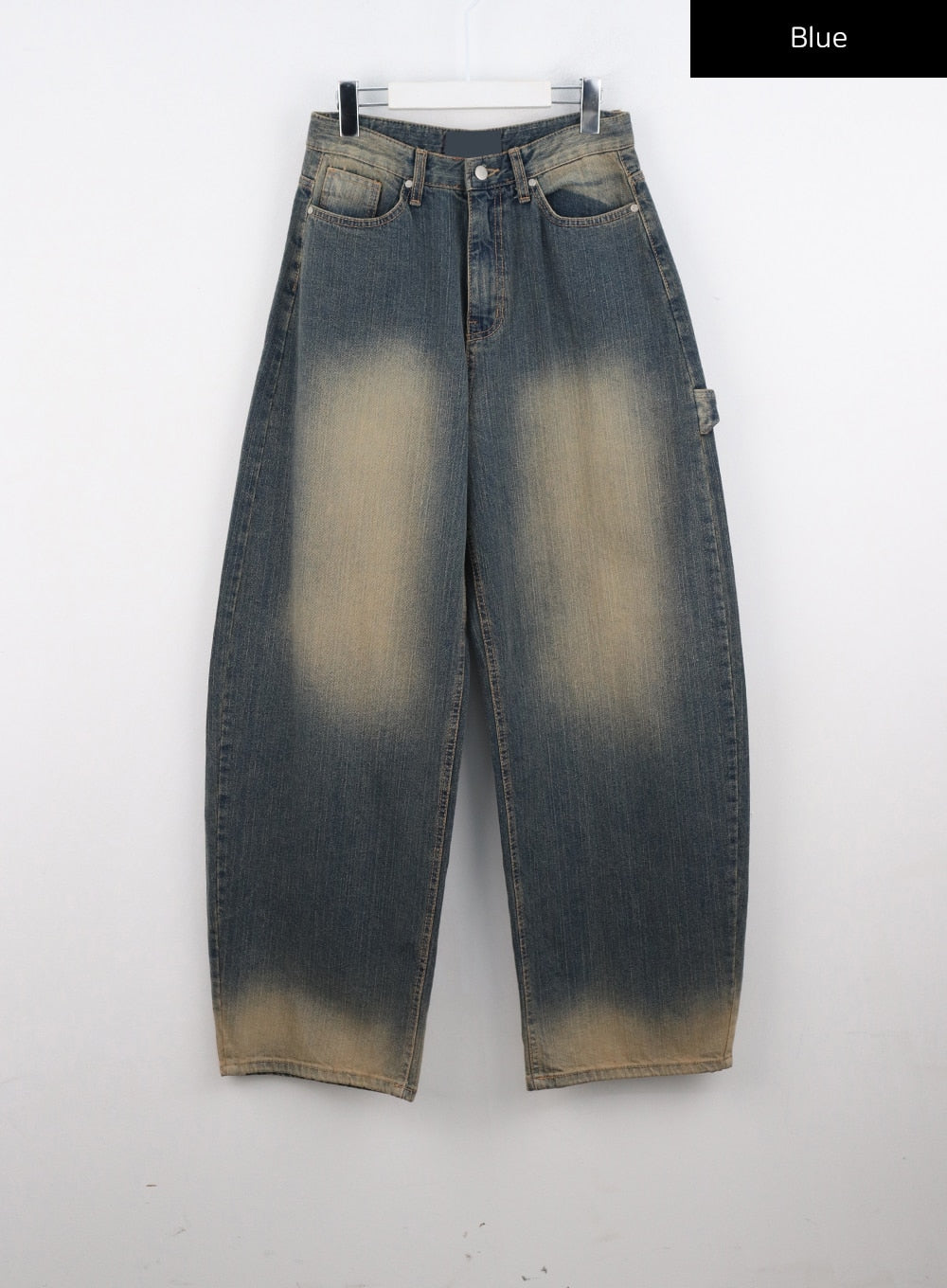 Vintage Wash Wide Leg Jeans CO306