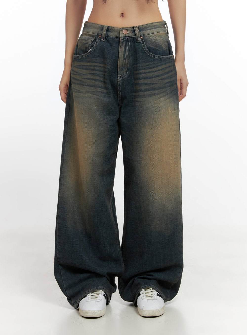 Bryana Cotton Comfort Wide Leg Jeans CN419