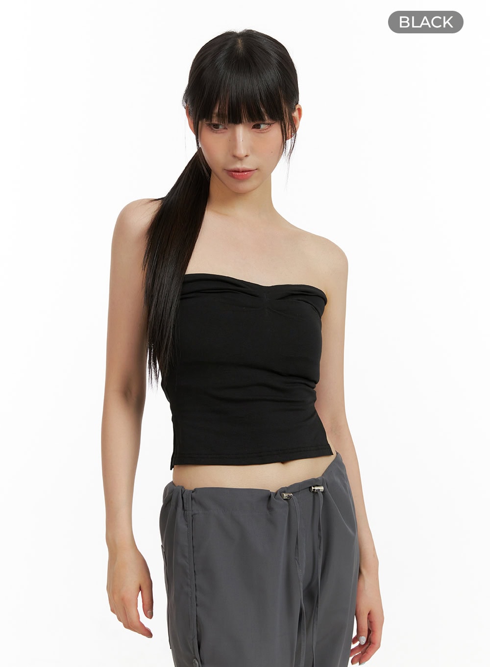 Shirred Tube Top CU424