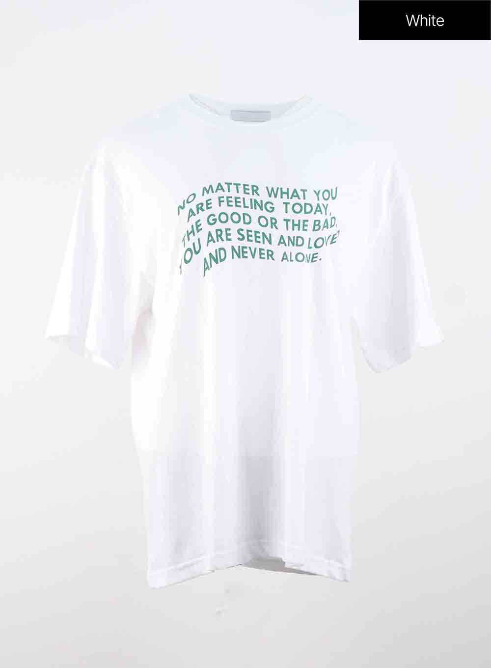 Cotton Graphic Short Sleeve Tee OS313