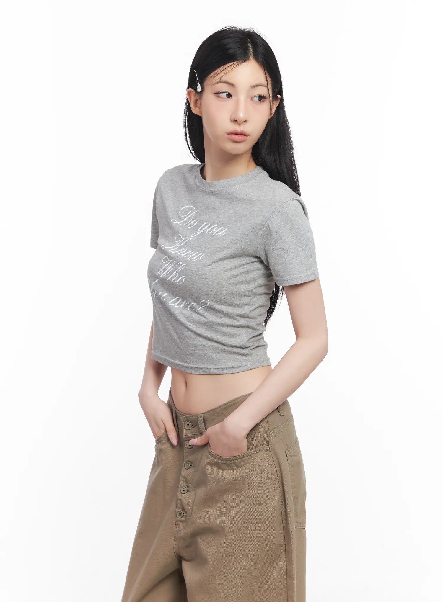 Cotton Graphic Baby Tee CU510