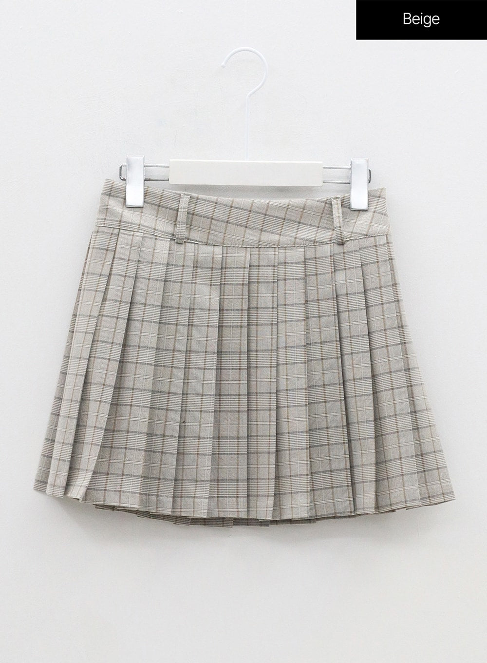 Plaid Mini Skirt OM327