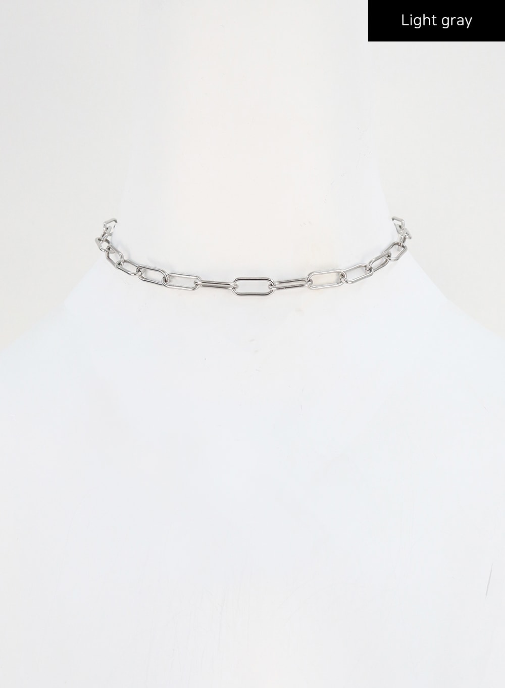 Silver Color Chain Necklace CY323