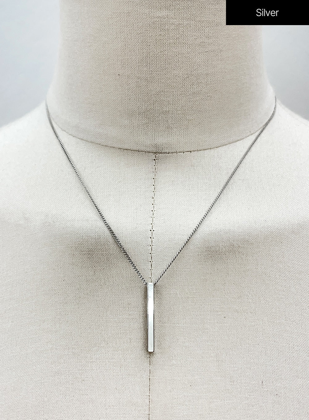 Basic Stick Pendant Necklace OU1