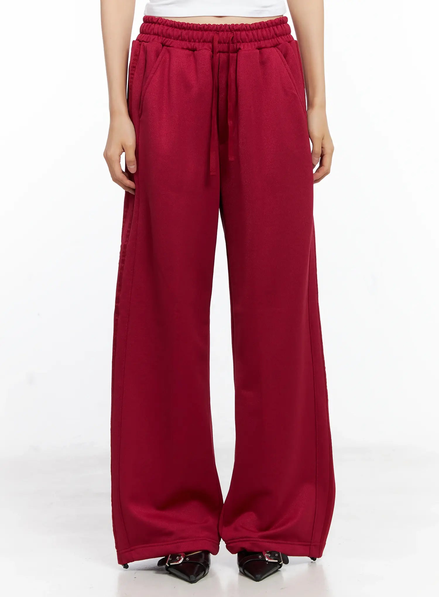 Casual Wide-Leg Track Pants CL529