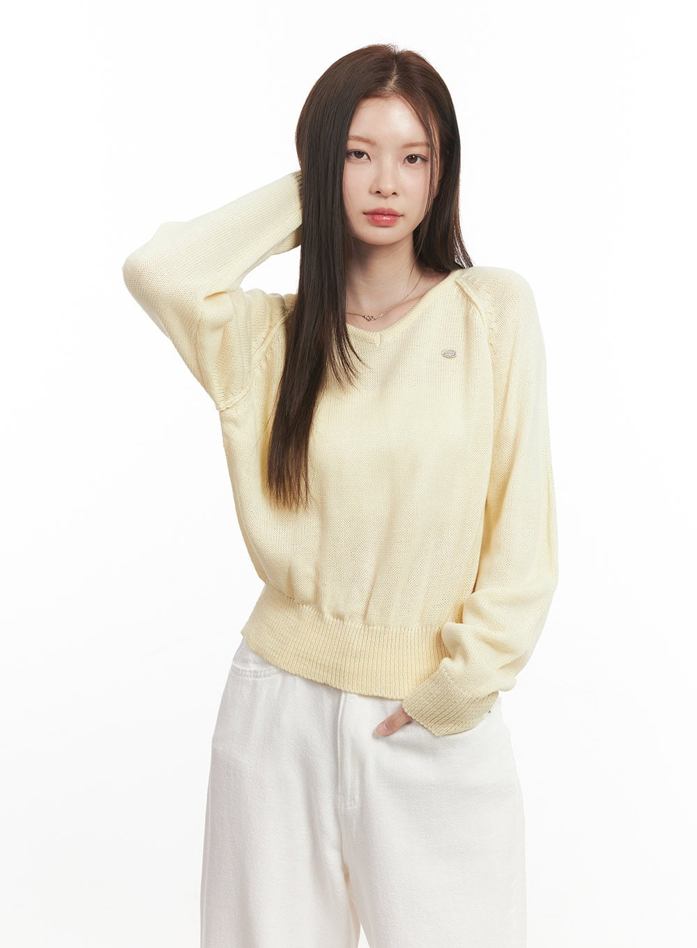 Cozy V-Neck Sweater CA502