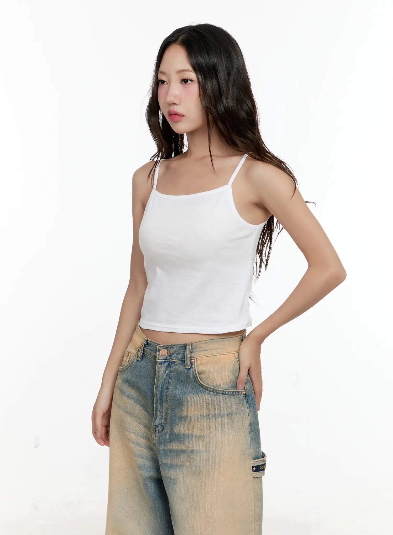 Basic Cropped Tank Top CG501
