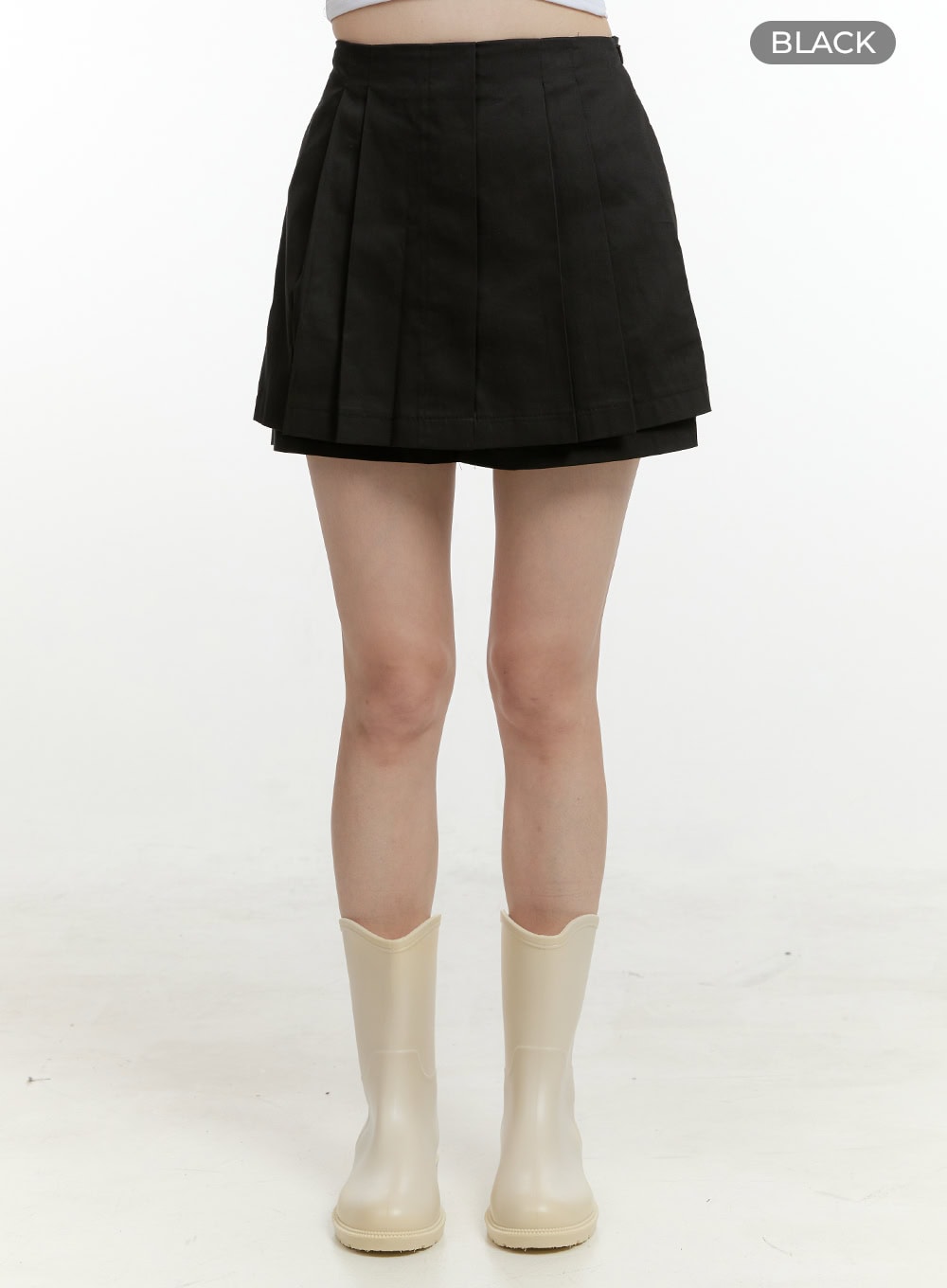 Pleated Mini Skort OL423