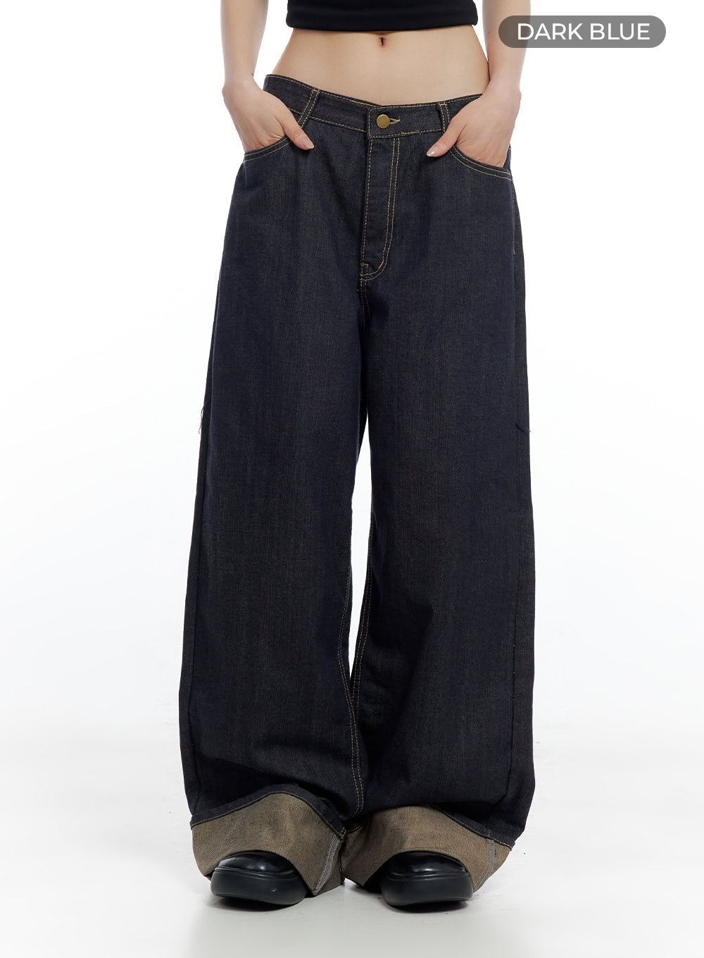 Sadie Roll-Up Denim Jeans CO426