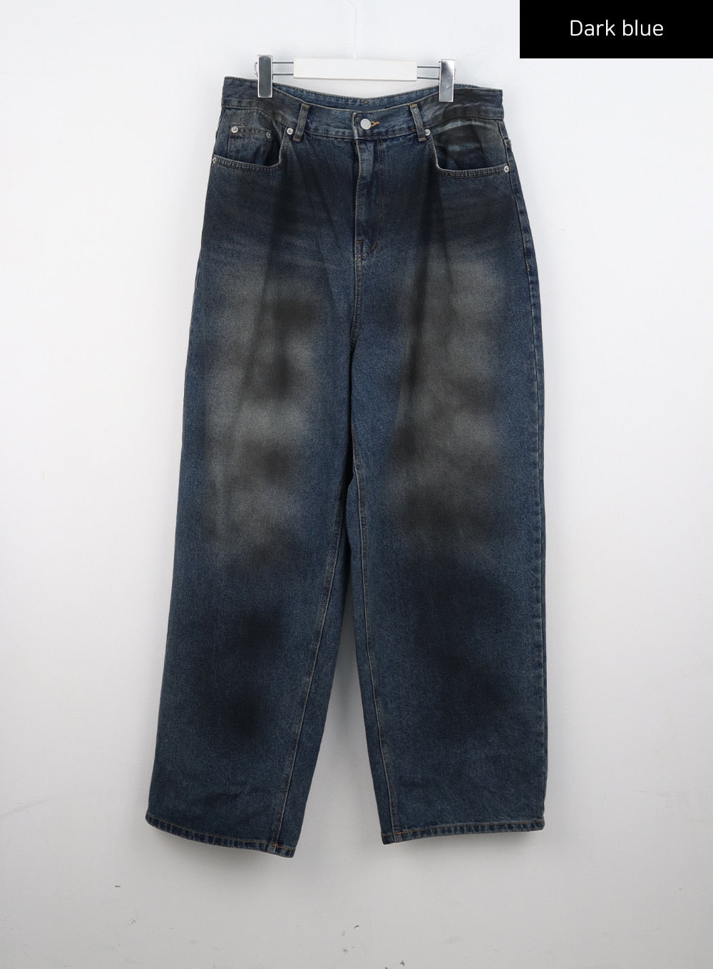 Tie-Dye Washed Wide Leg Jeans CS320