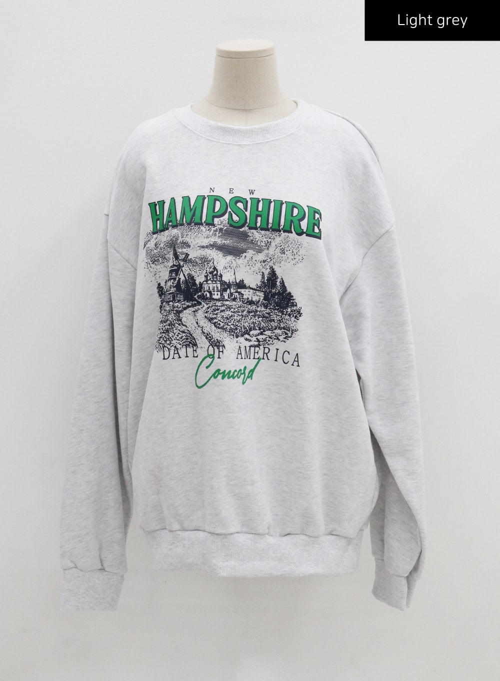 Printing Loose Fit Sweatshirt CG12